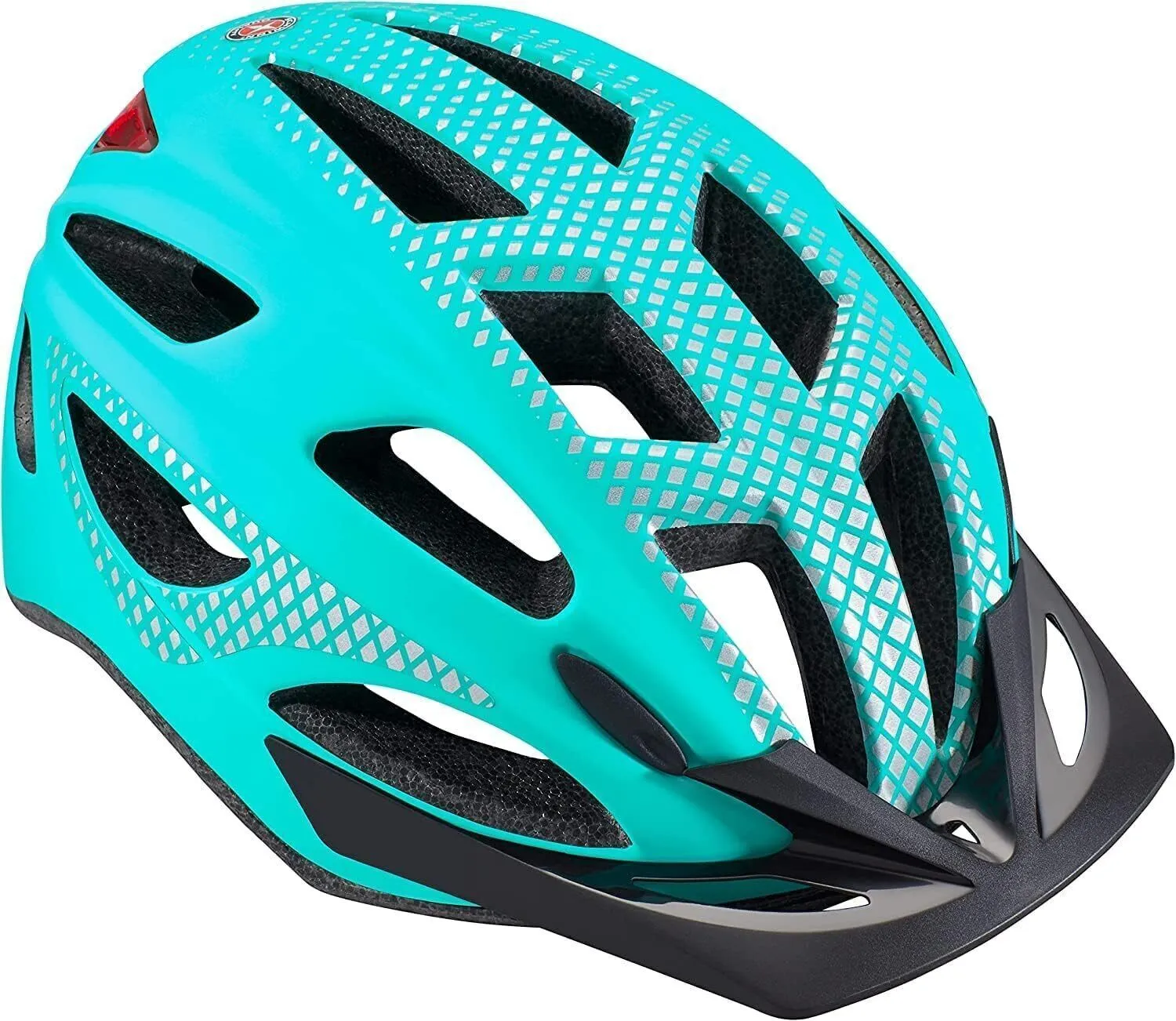 Schwinn Beam Adjustable Bike Helmet With Rear LED Light