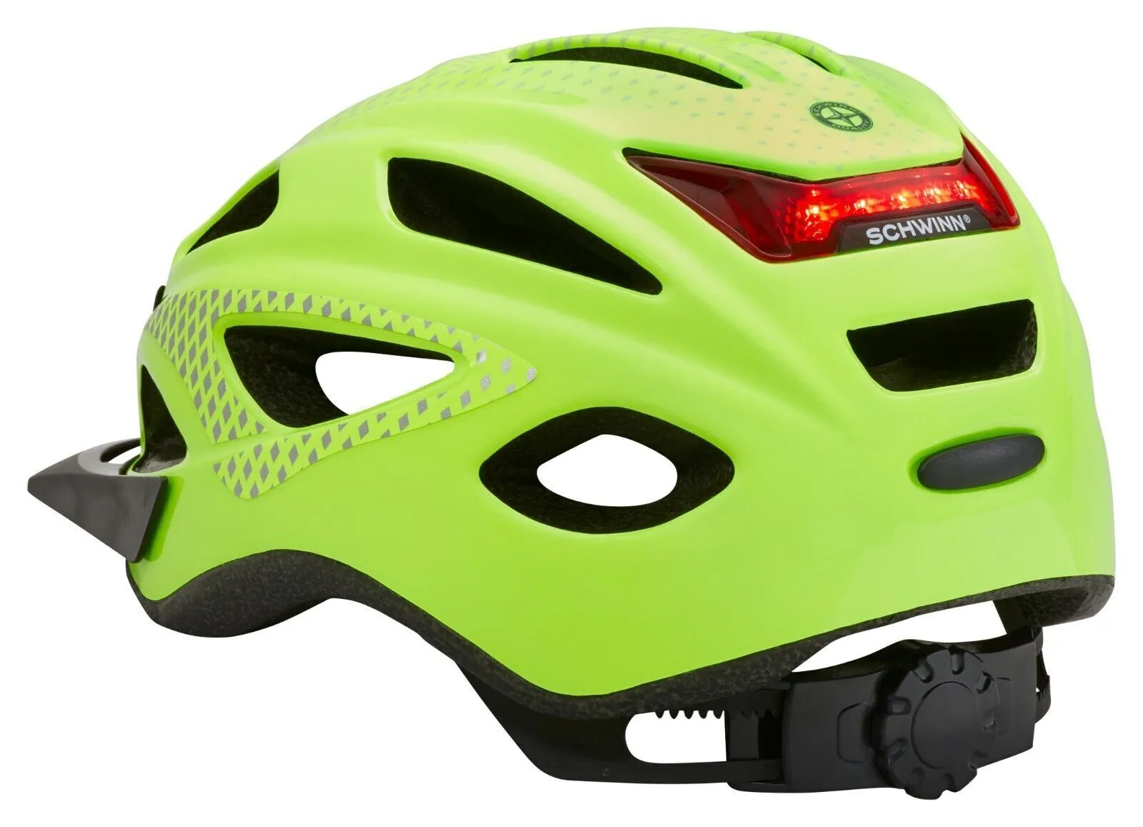 Schwinn Beam Adjustable Bike Helmet With Rear LED Light