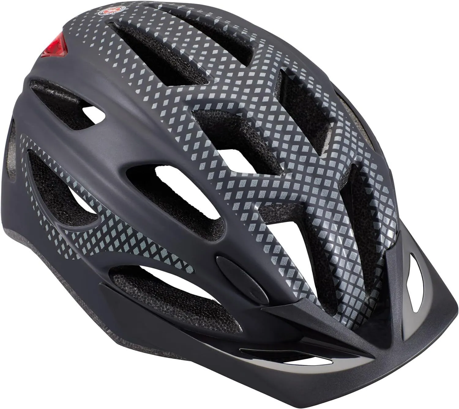Schwinn Beam Adjustable Bike Helmet With Rear LED Light