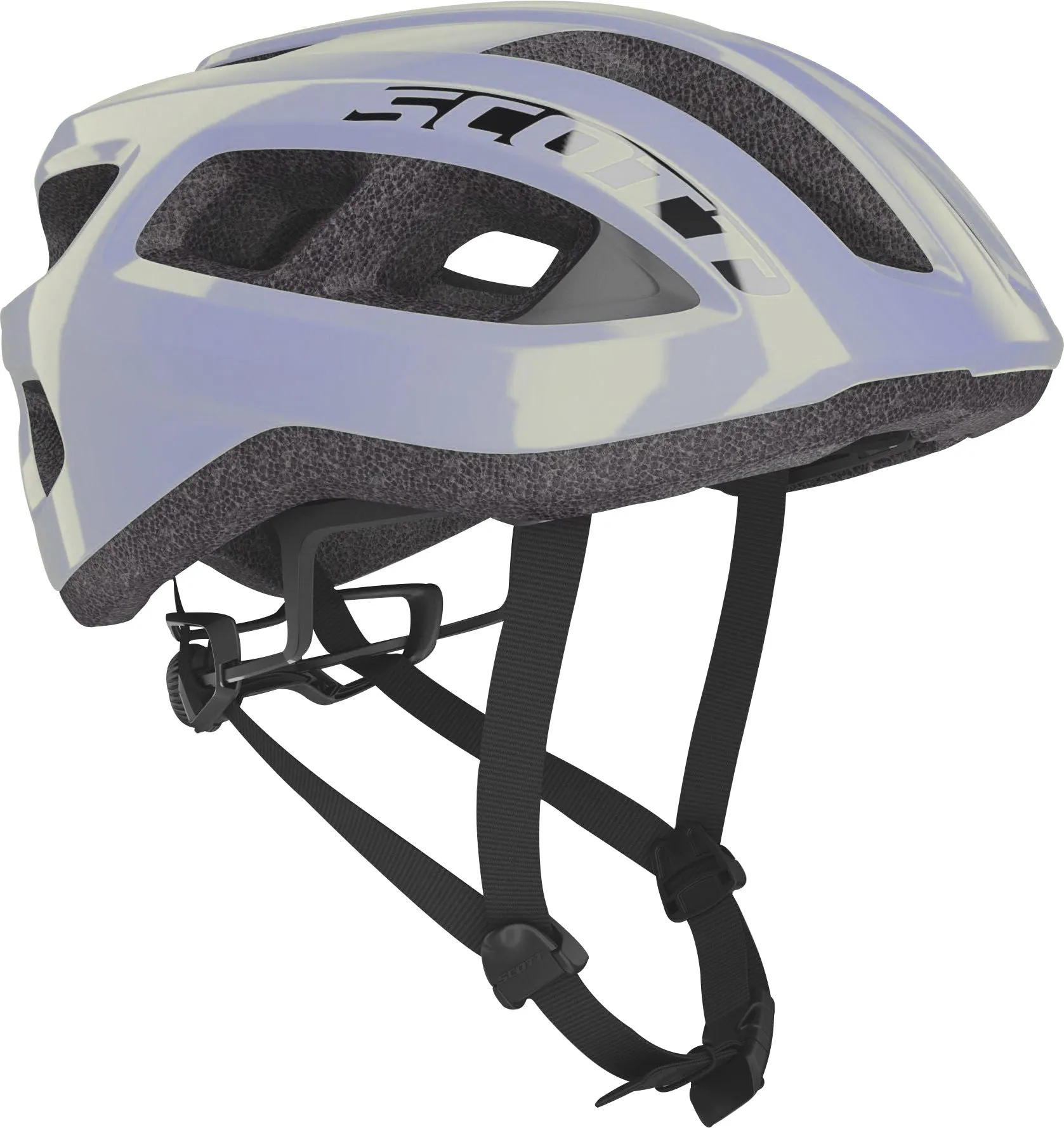 Scott Supra Road Cycling Helmet - Amethyst Silver