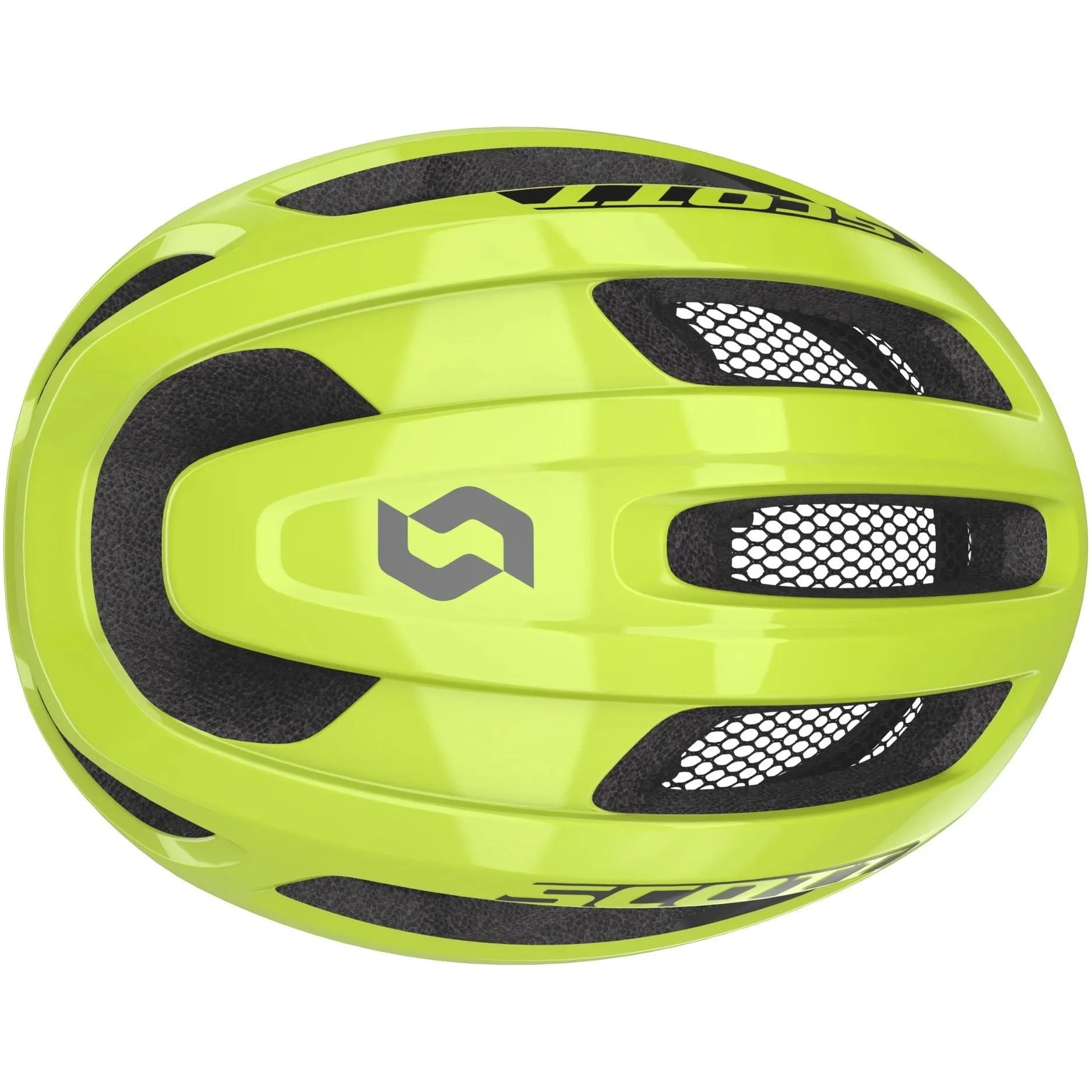 Scott Supra Road Cycling Helmet - Fluorescent Yellow