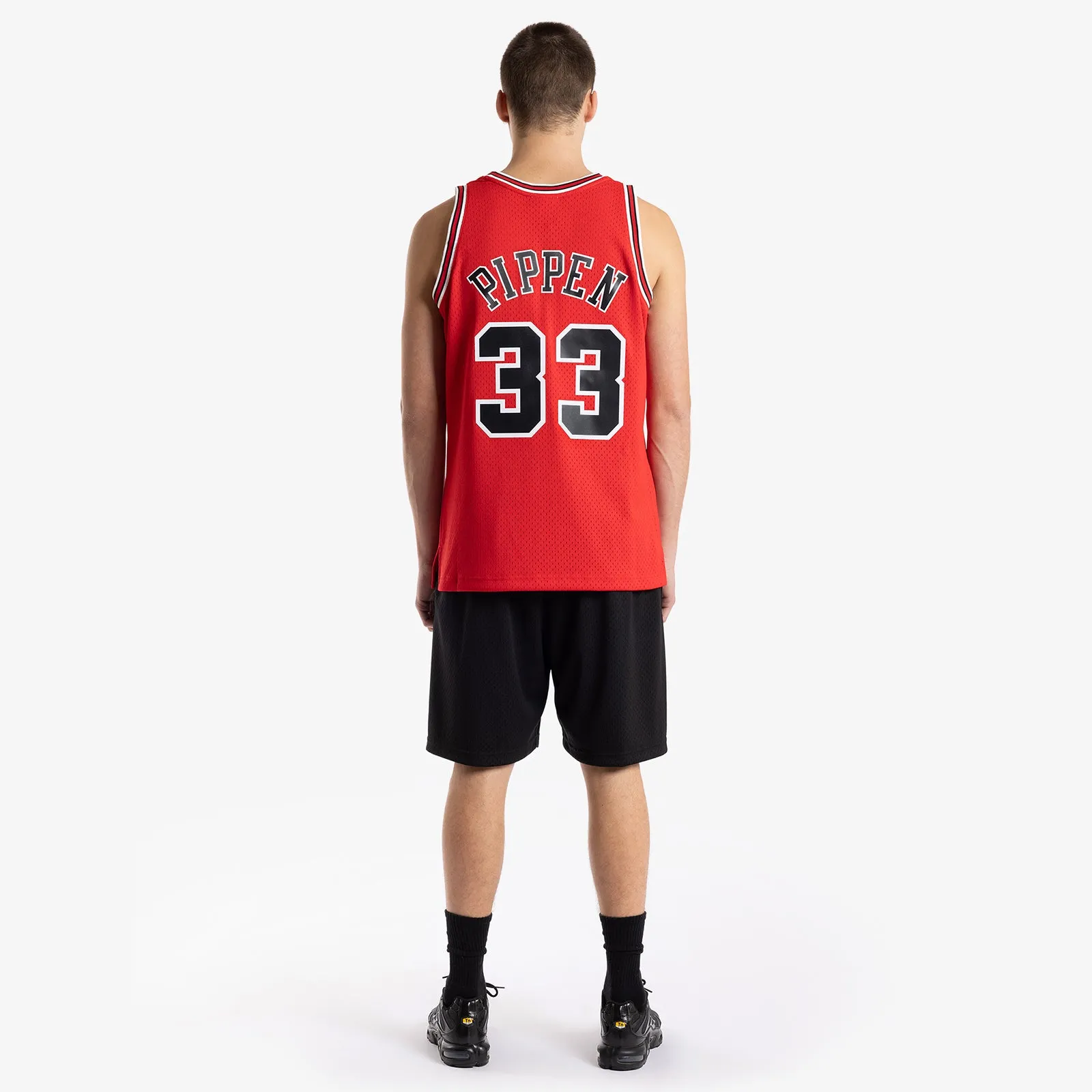 Scottie Pippen Chicago Bulls 03-04 HWC Swingman Jersey - Red
