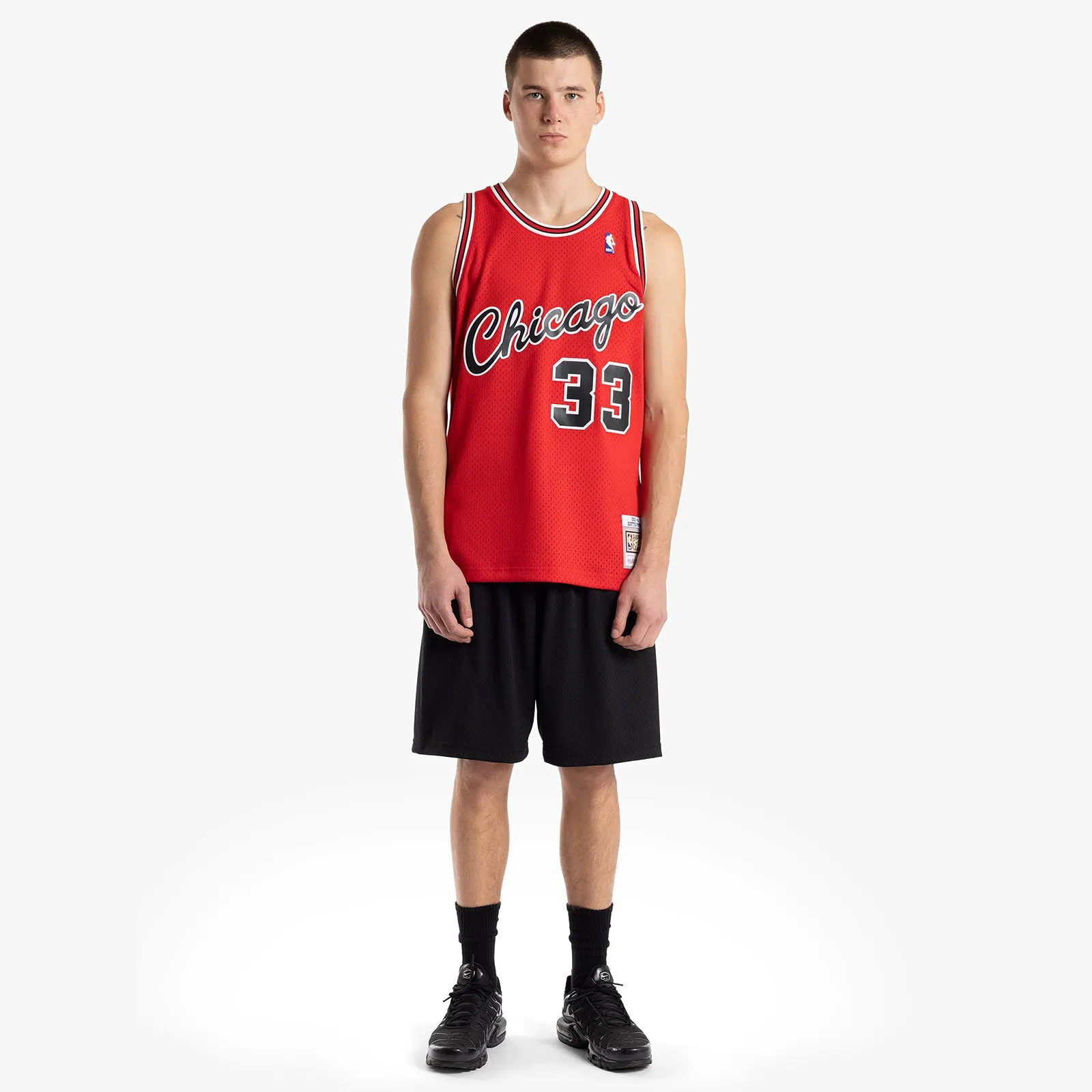 Scottie Pippen Chicago Bulls 03-04 HWC Swingman Jersey - Red