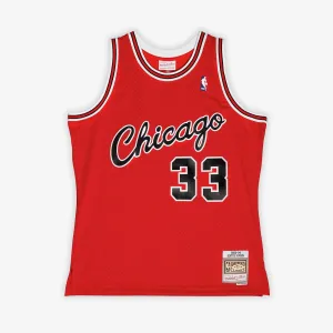 Scottie Pippen Chicago Bulls 03-04 HWC Swingman Jersey - Red