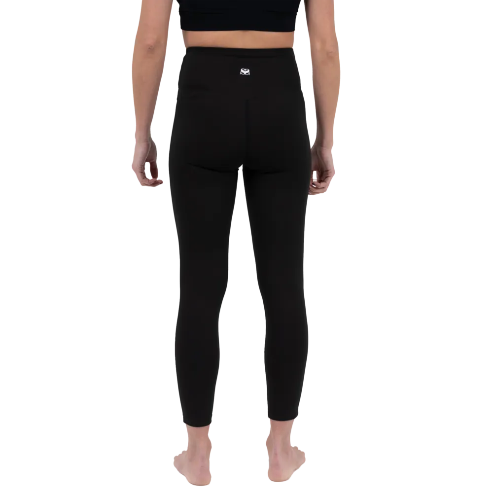 Scramble Hearts Seamless Training Spats - Black
