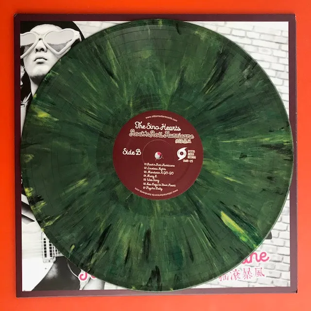 Sino Hearts, the - Rock 'n Roll Hurricane  [MARBLED GREEN VINYL: LIMITED GREEN NOISE EXCLUSIVE COLOR; PUNK ROCK from CHINA!!!] –  New LP
