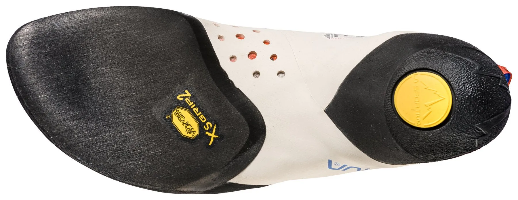 Solution women's - white/lily orange, climbing shoes
