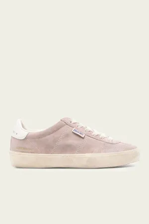 Soul-Star Powder Pink Suede Leather Sneaker