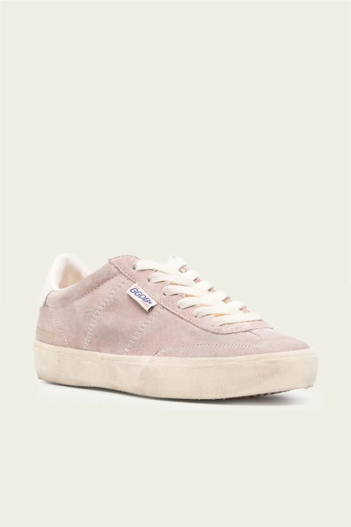 Soul-Star Powder Pink Suede Leather Sneaker