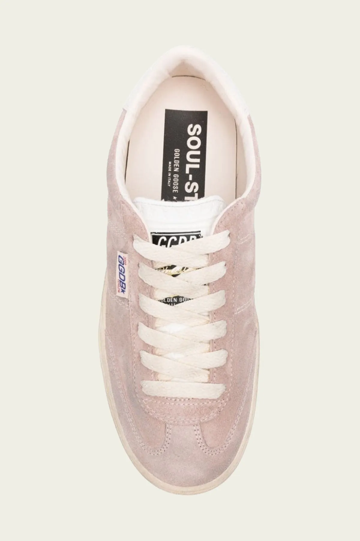 Soul-Star Powder Pink Suede Leather Sneaker
