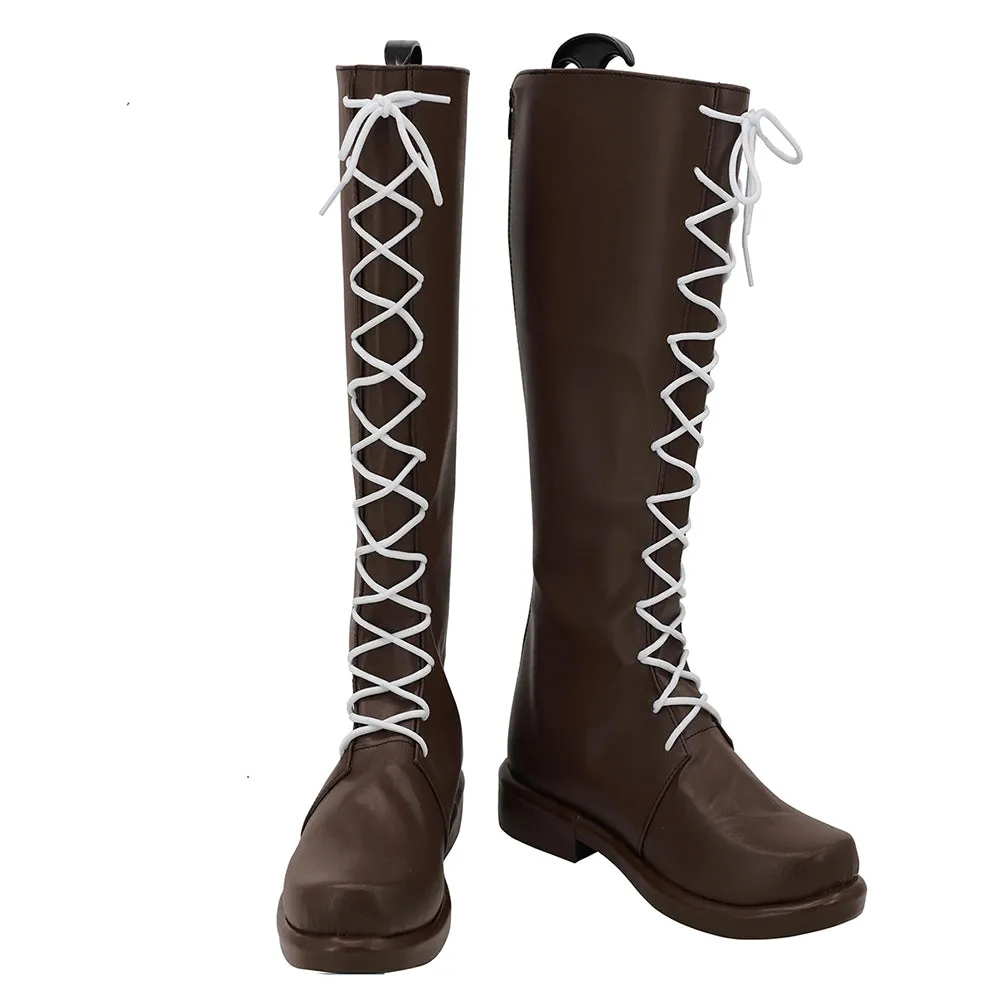 Sousou No Frieren Stark Anime Character Cosplay Shoes Boots Halloween Costumes Accessory Custom Made