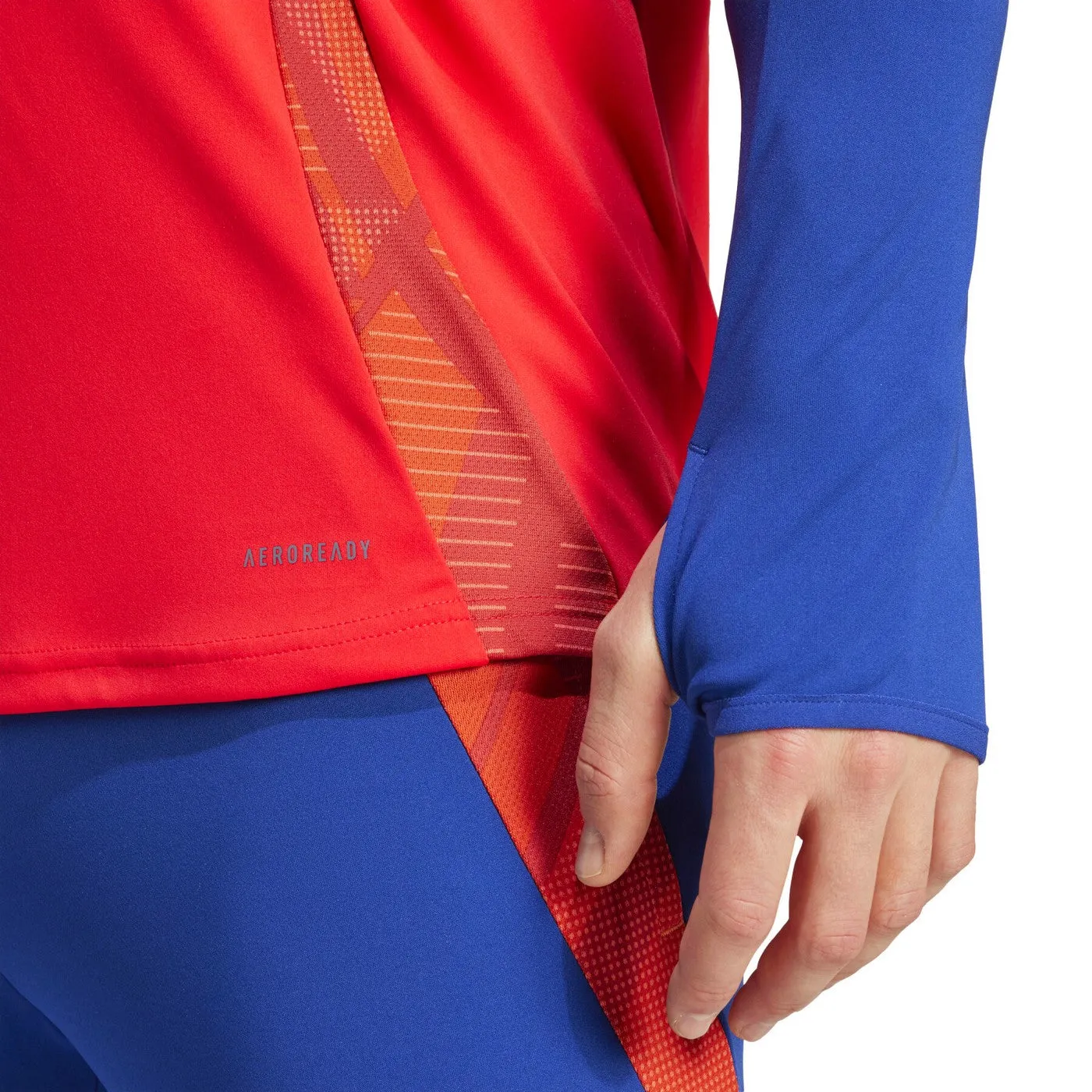 Spain red/blue training technical Soccer tracksuit 2024/25 - Adidas