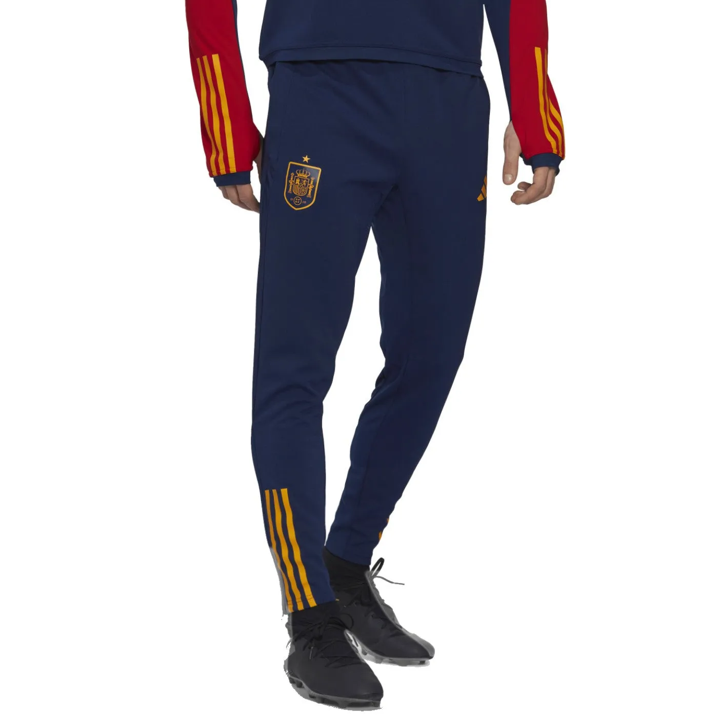 Spain training technical Soccer tracksuit 2022/23 navy - Adidas