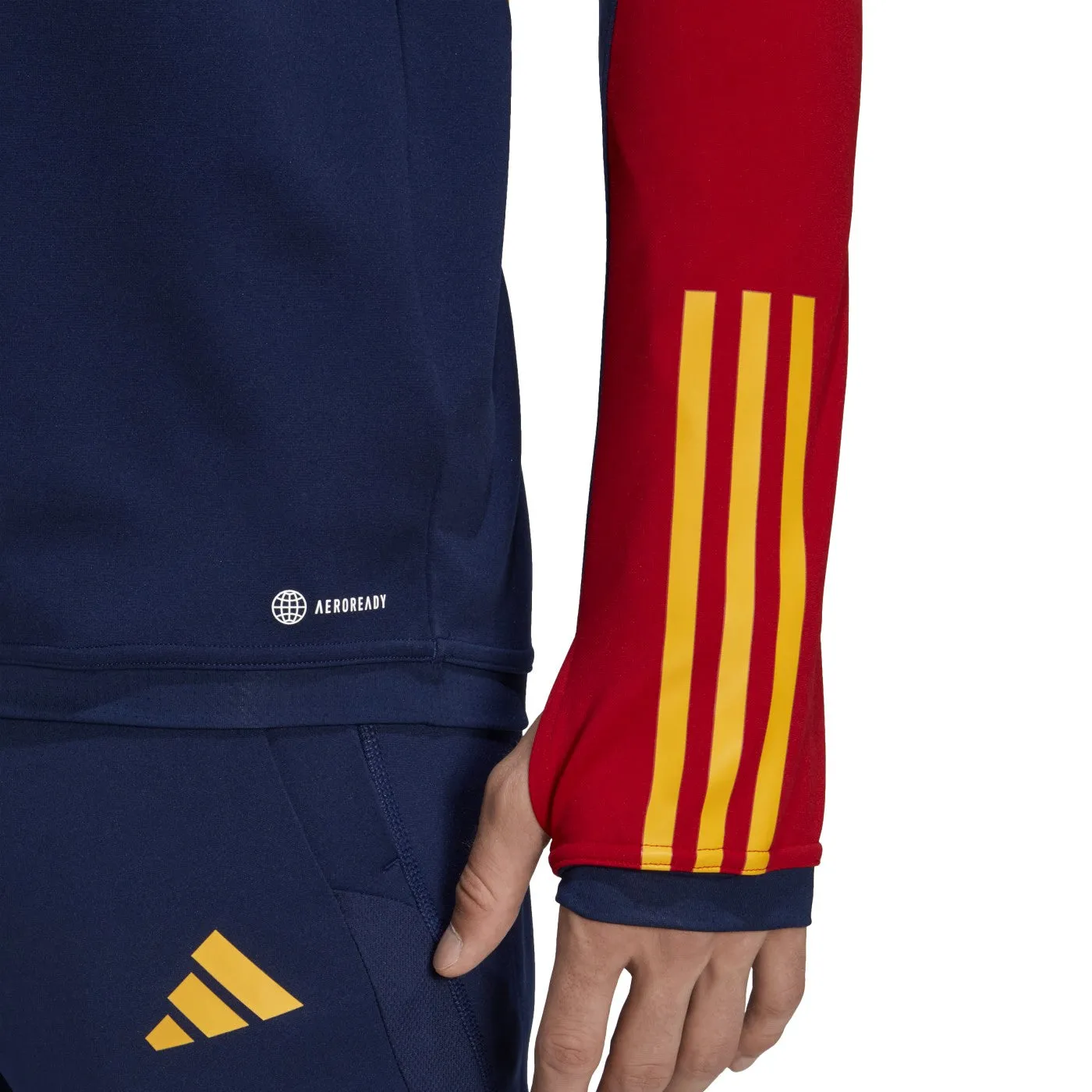 Spain training technical Soccer tracksuit 2022/23 navy - Adidas