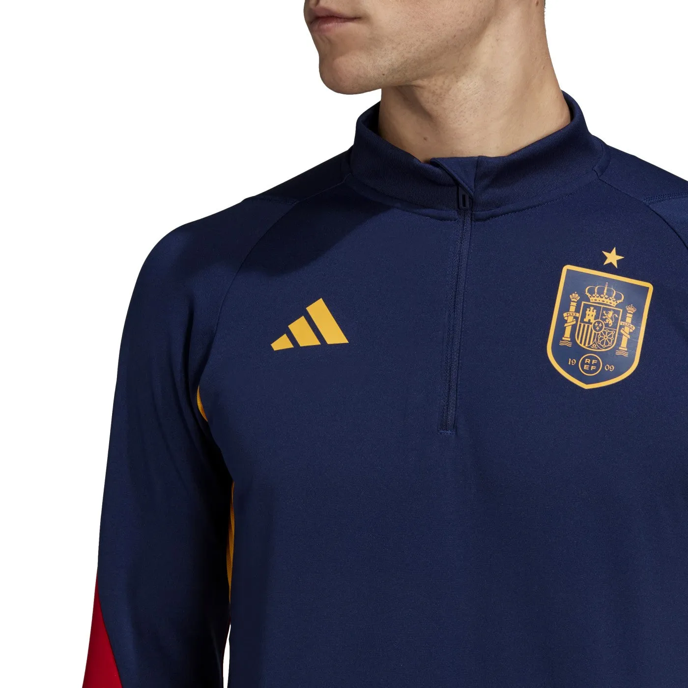 Spain training technical Soccer tracksuit 2022/23 navy - Adidas