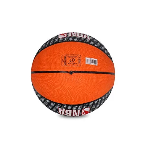 Spalding NBA Rubber Basketball, Size 3 (Orange, Black)