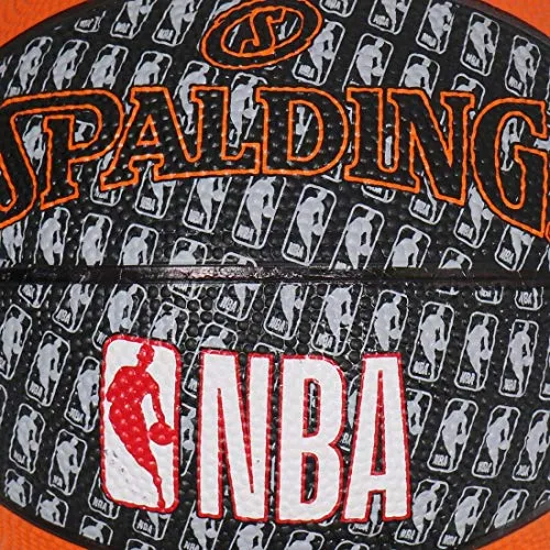Spalding NBA Rubber Basketball, Size 3 (Orange, Black)