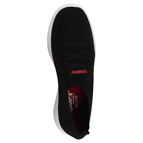 Sparx Women's Sl-178 Black Red Sneaker-8 UK (SD0178LBKRD0008)