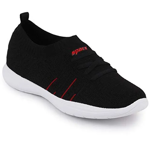 Sparx Women's Sl-178 Black Red Sneaker-8 UK (SD0178LBKRD0008)