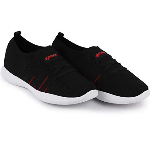 Sparx Women's Sl-178 Black Red Sneaker-8 UK (SD0178LBKRD0008)