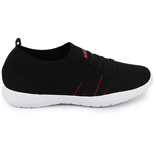 Sparx Women's Sl-178 Black Red Sneaker-8 UK (SD0178LBKRD0008)