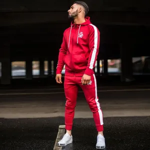 Sport Clothing Set Men Running Jogging Suits Men's Hoodies Pants Men Set Gym Track Suit