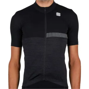 Sportful Giara Short Sleeve Mens Cycling Jersey - Black