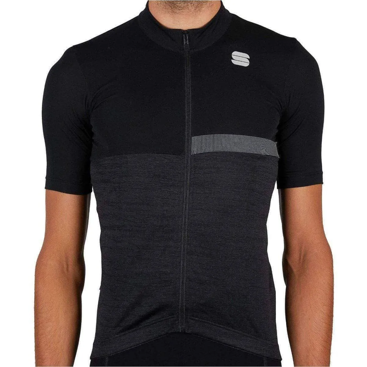 Sportful Giara Short Sleeve Mens Cycling Jersey - Black