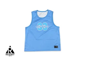 Sports Mesh Reversible Basketball Jersey “Blue”