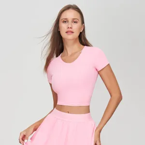 Stella Lycra® Crew Neck Active Crop Top