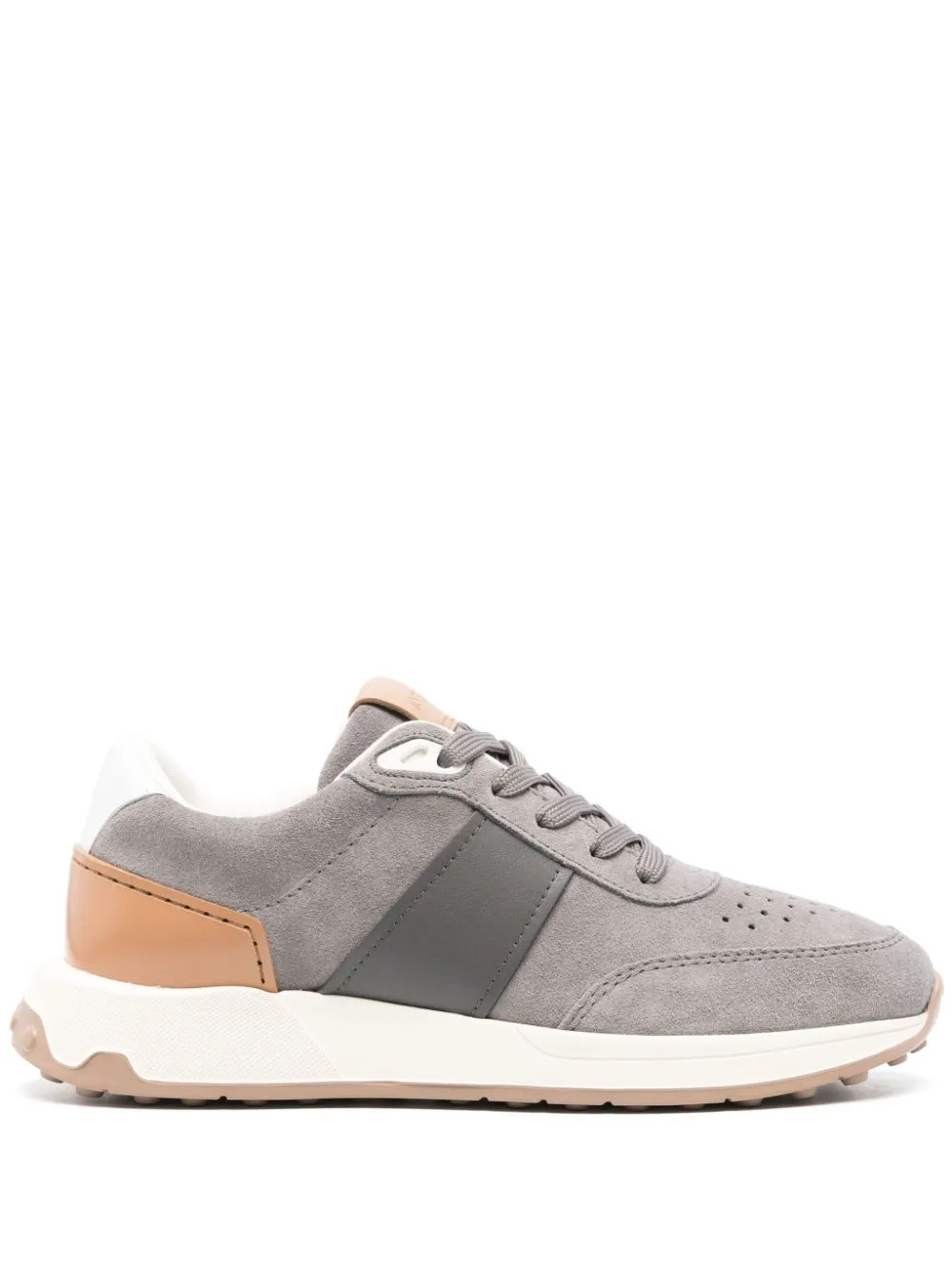 Suede leather sneakers
