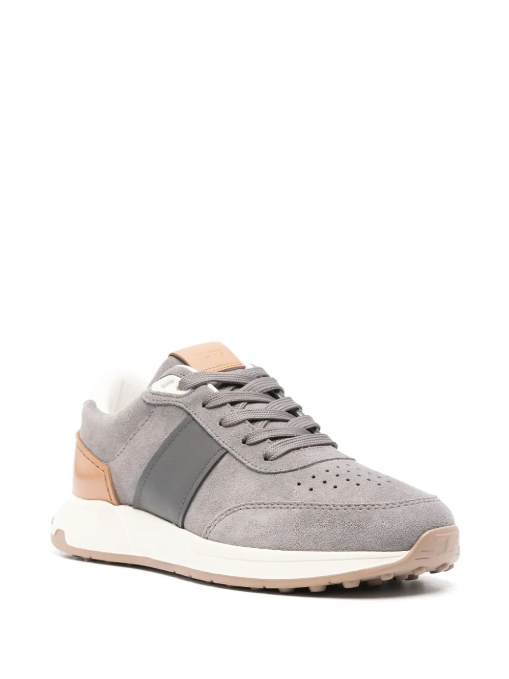 Suede leather sneakers