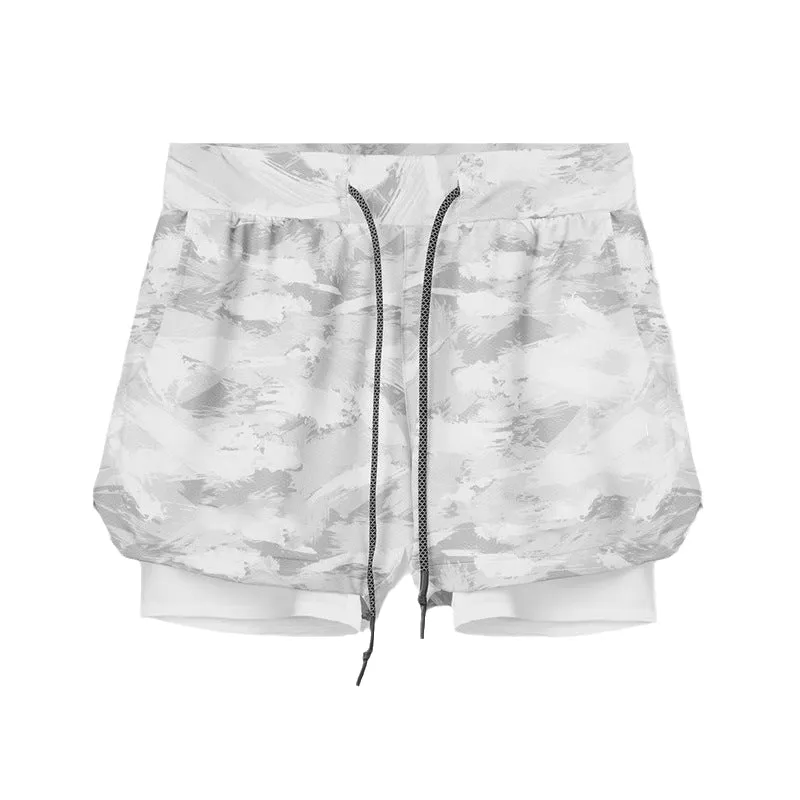 Summer Breathable 2-in-1 Sports Pants