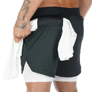 Summer Breathable 2-in-1 Sports Pants