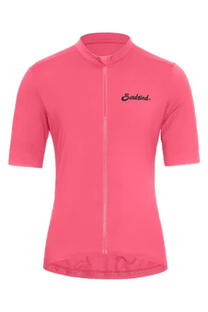 Sundried Sport Pianura Men's Pink Short Sleeve Cycle Jersey