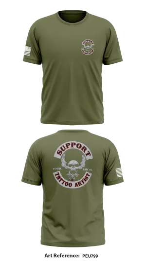 Support Tattoo Store 1 Core Men's SS Performance Tee - PEU799