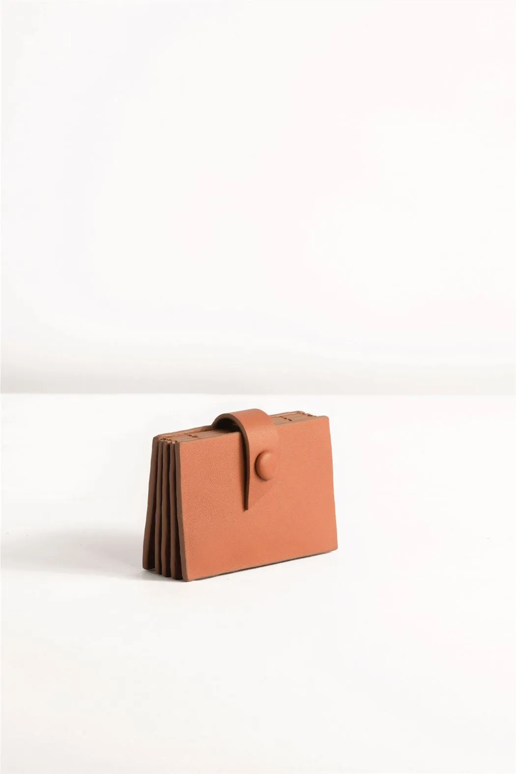 Tanned   I   Expandable Card Case      Burnt Orange  TO/ECC-BO  I Leather Bag