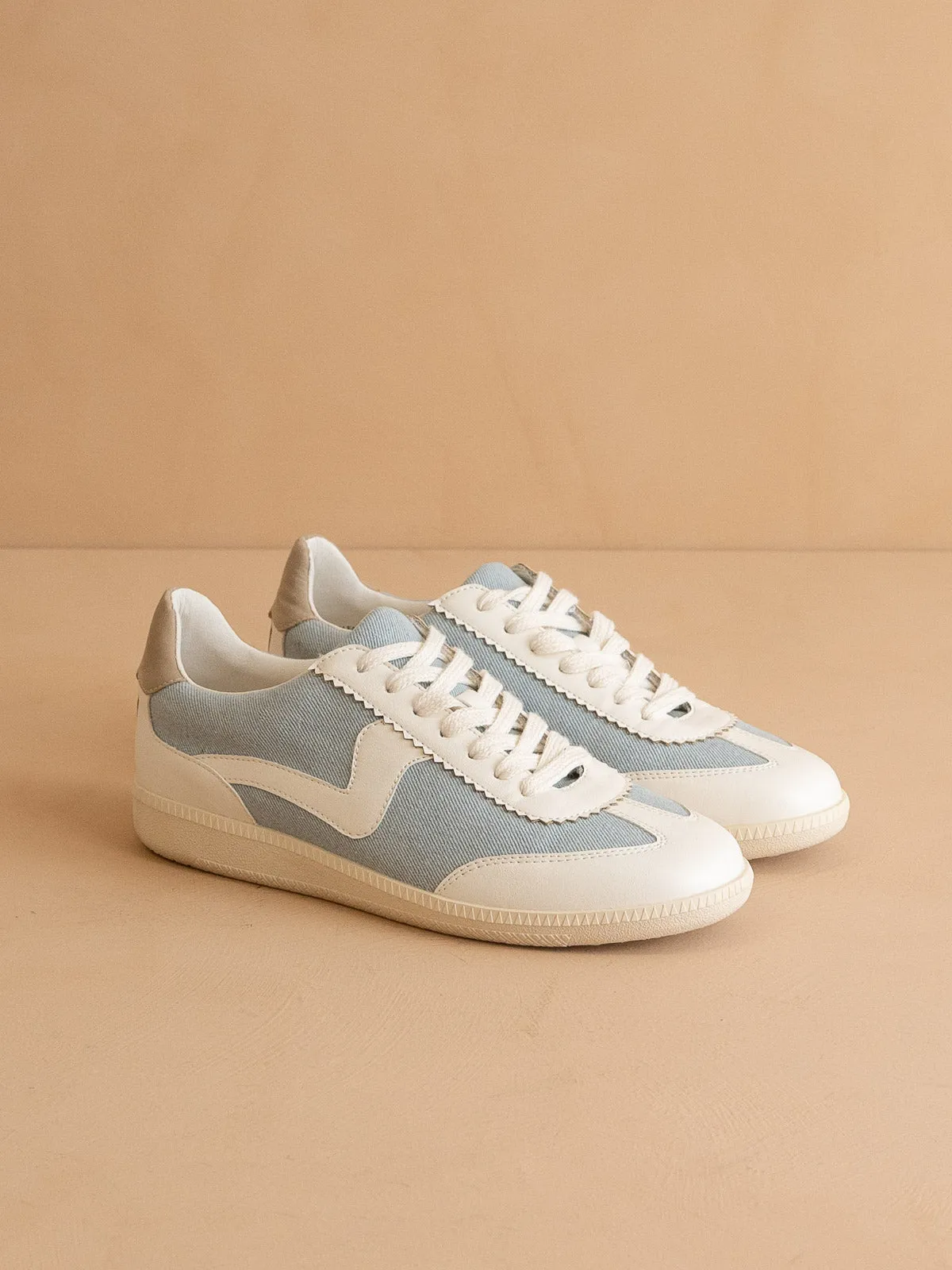 The Kyla | Denim Classic Low Top Sneakers