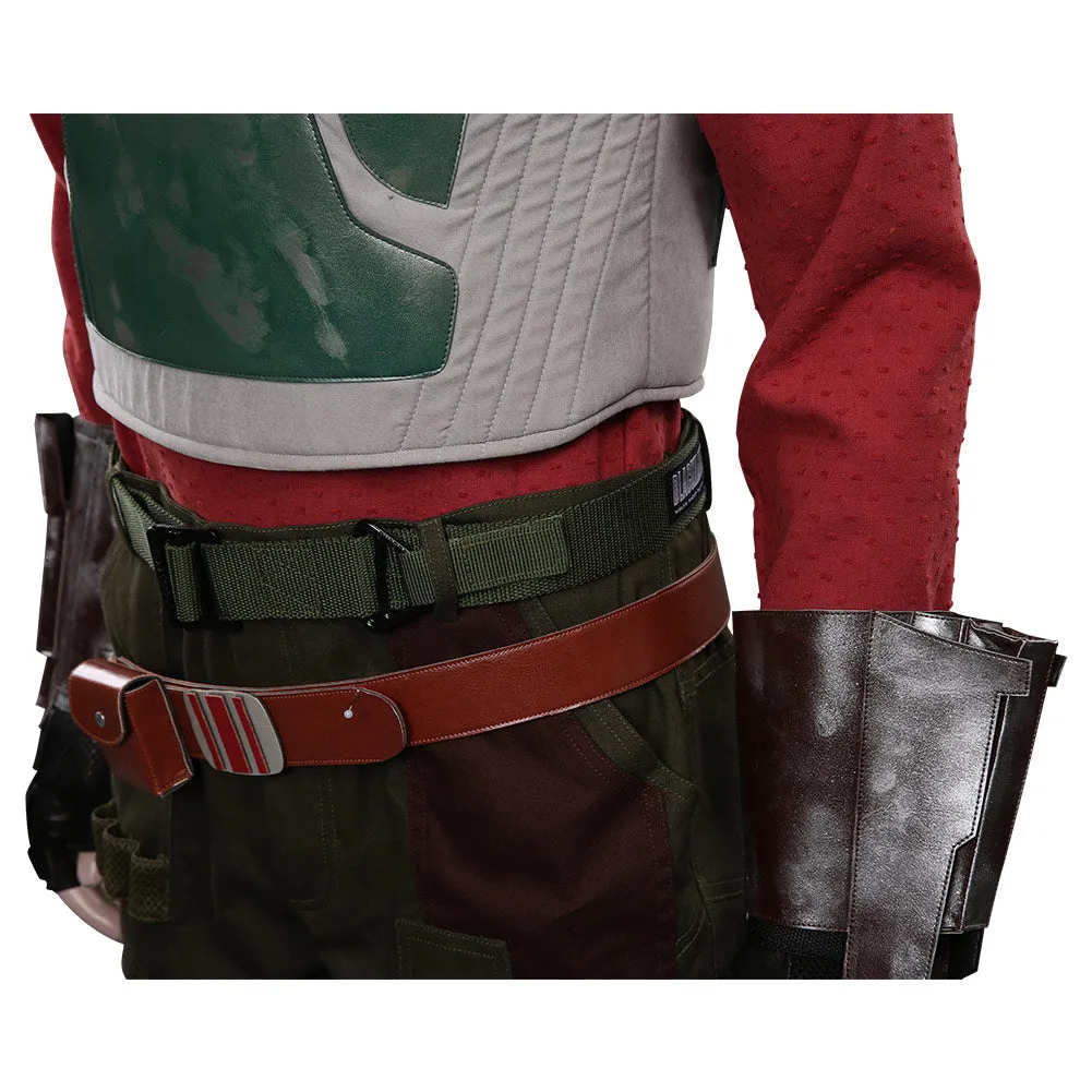 The Mando S2 Halloween Carnival Suit Cobb Vanth Cosplay Costume Top Pants Outfits