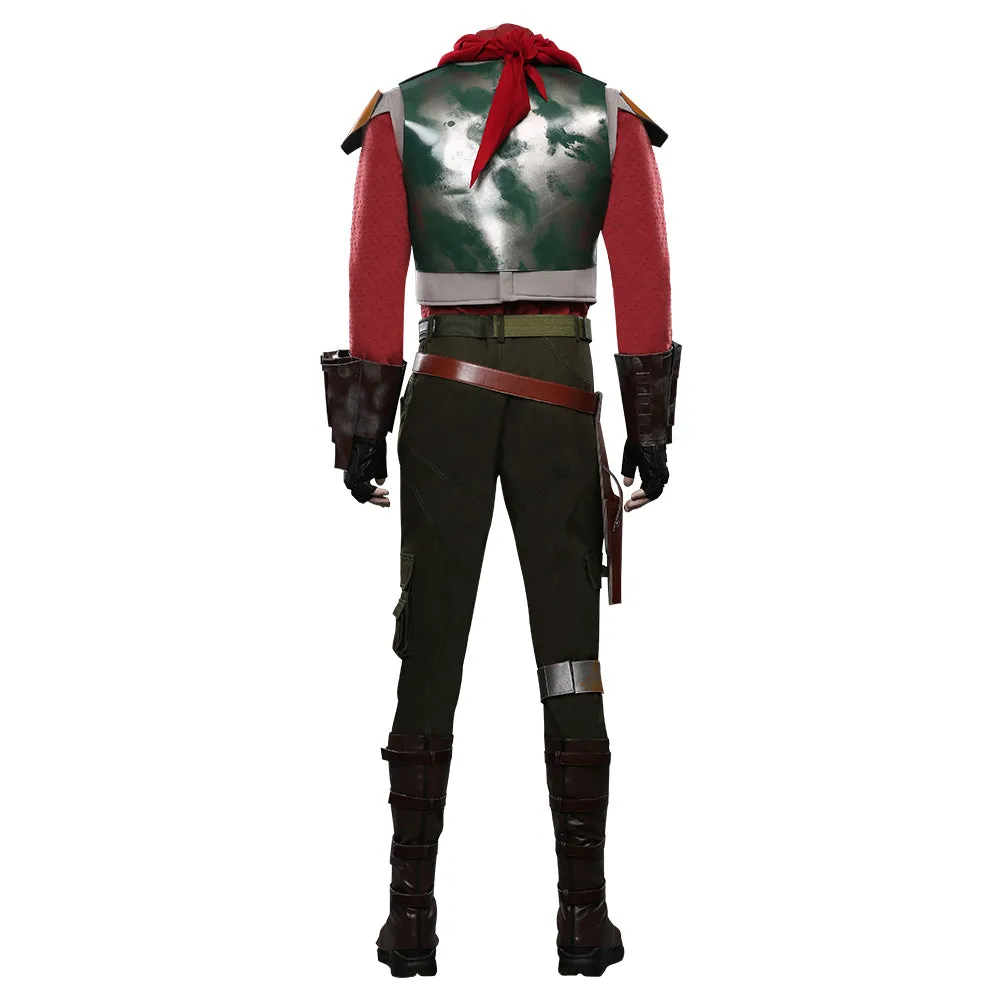 The Mando S2 Halloween Carnival Suit Cobb Vanth Cosplay Costume Top Pants Outfits