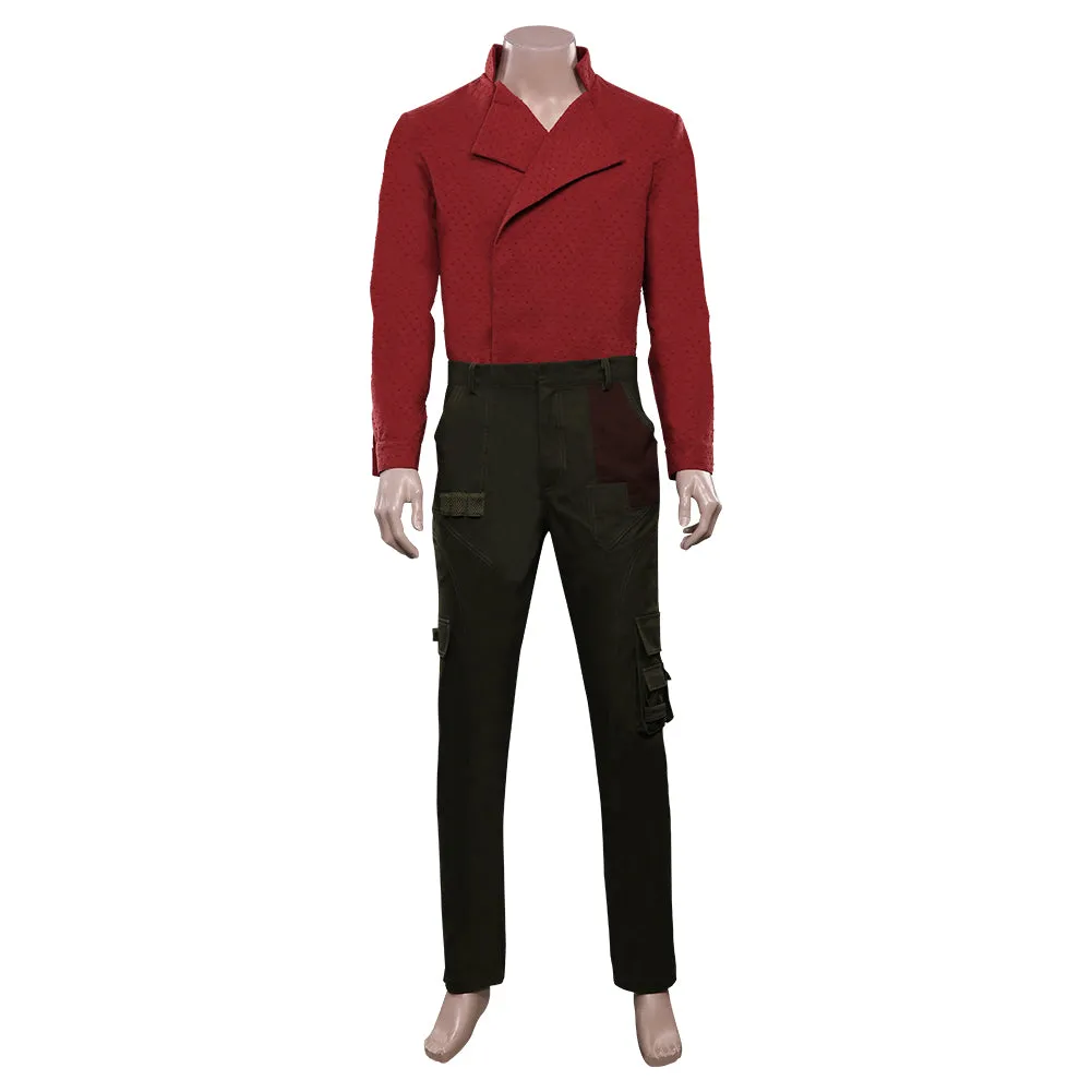 The Mando S2 Halloween Carnival Suit Cobb Vanth Cosplay Costume Top Pants Outfits