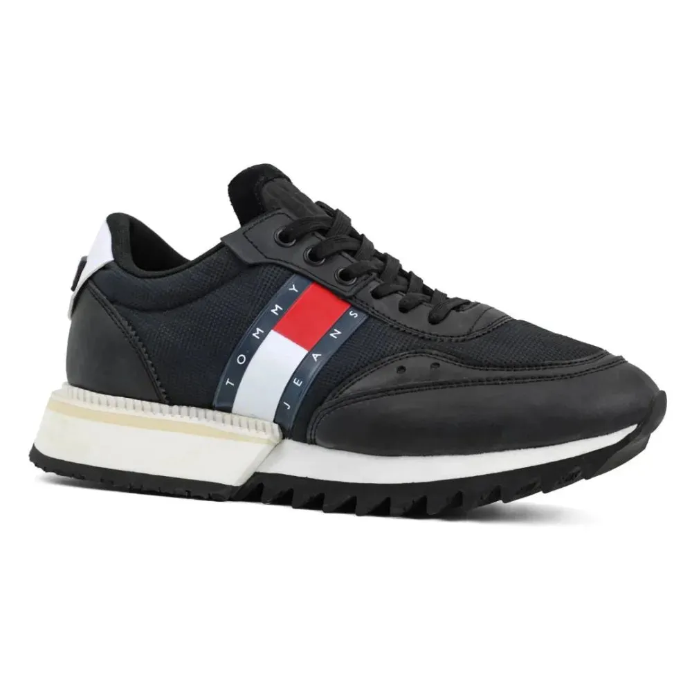 Tommy Hilfiger Jeans Cleated Sneakers Women EN0EN01979-BLK