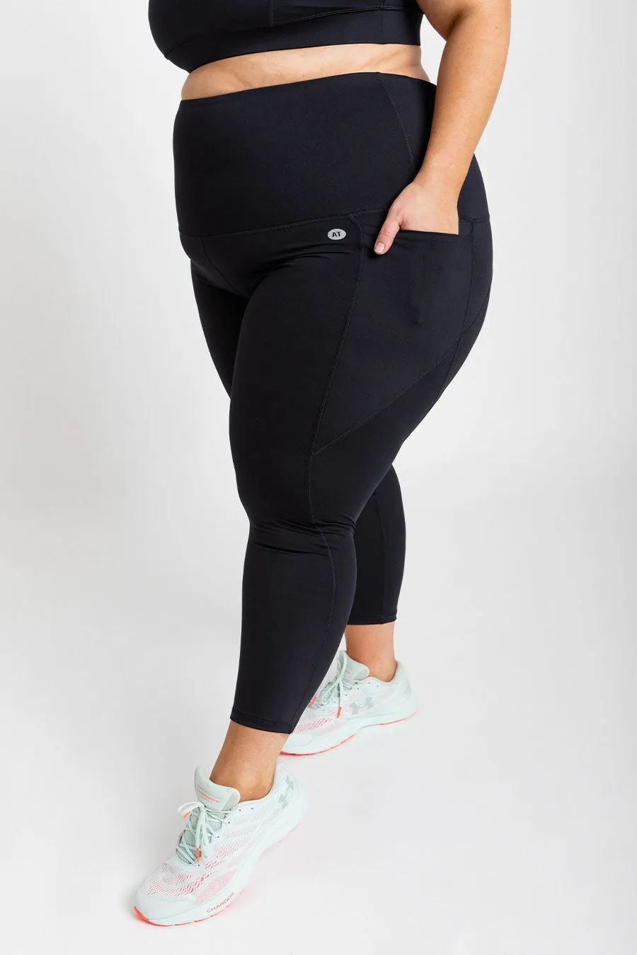 Training Pocket Move 7/8 Length Legging - Black