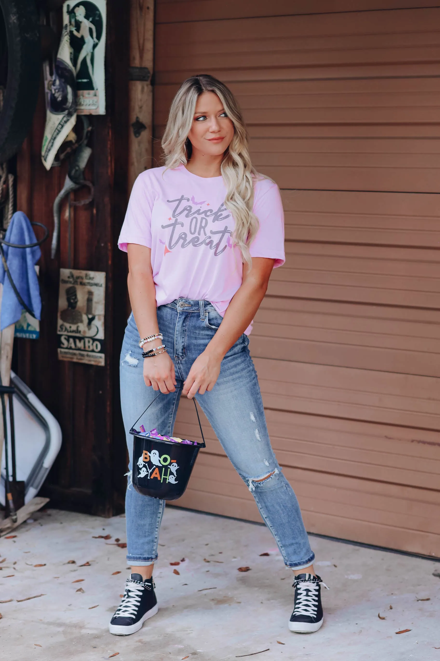 Trick or Treat Graphic Tee S-2X