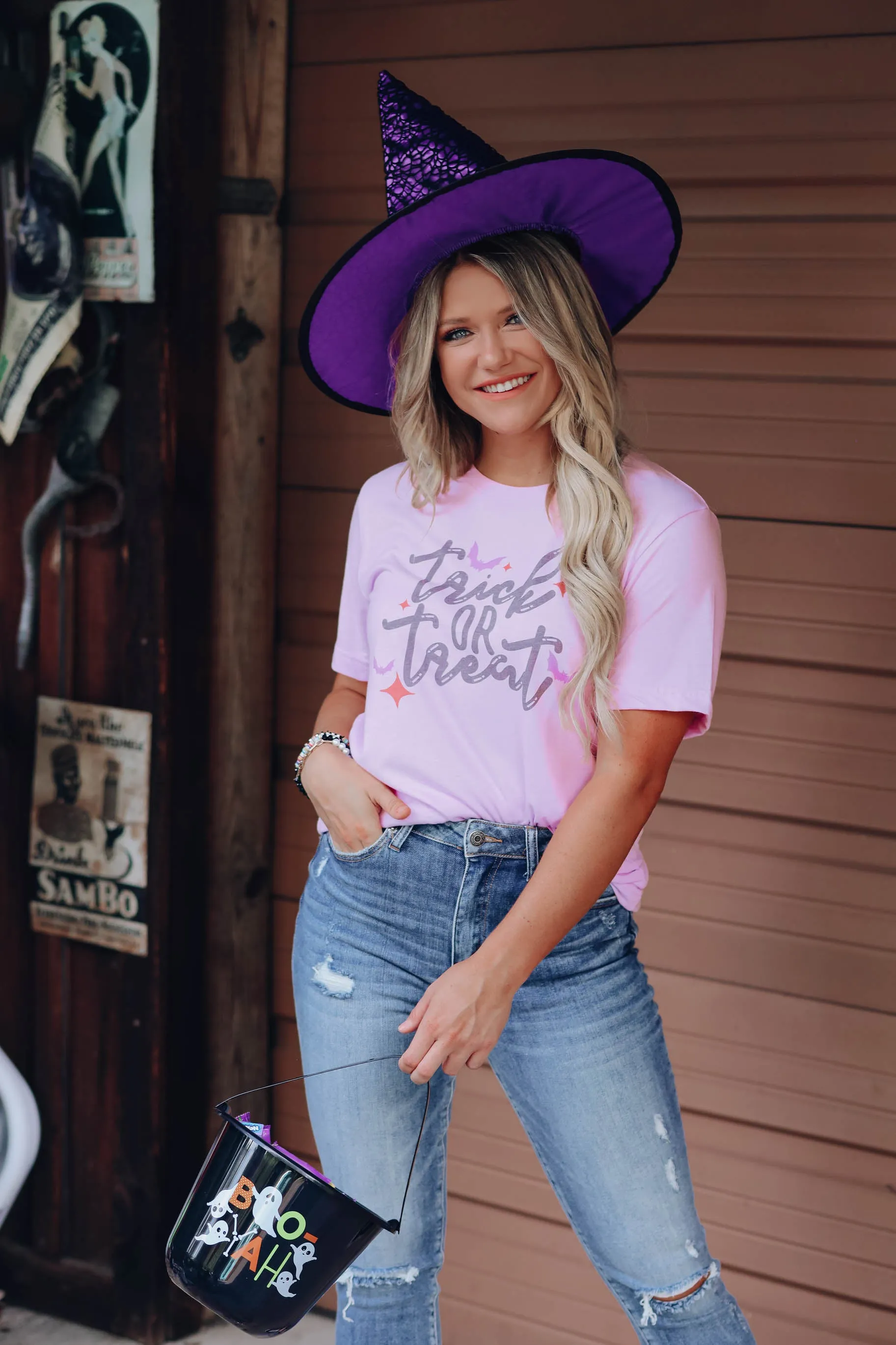 Trick or Treat Graphic Tee S-2X