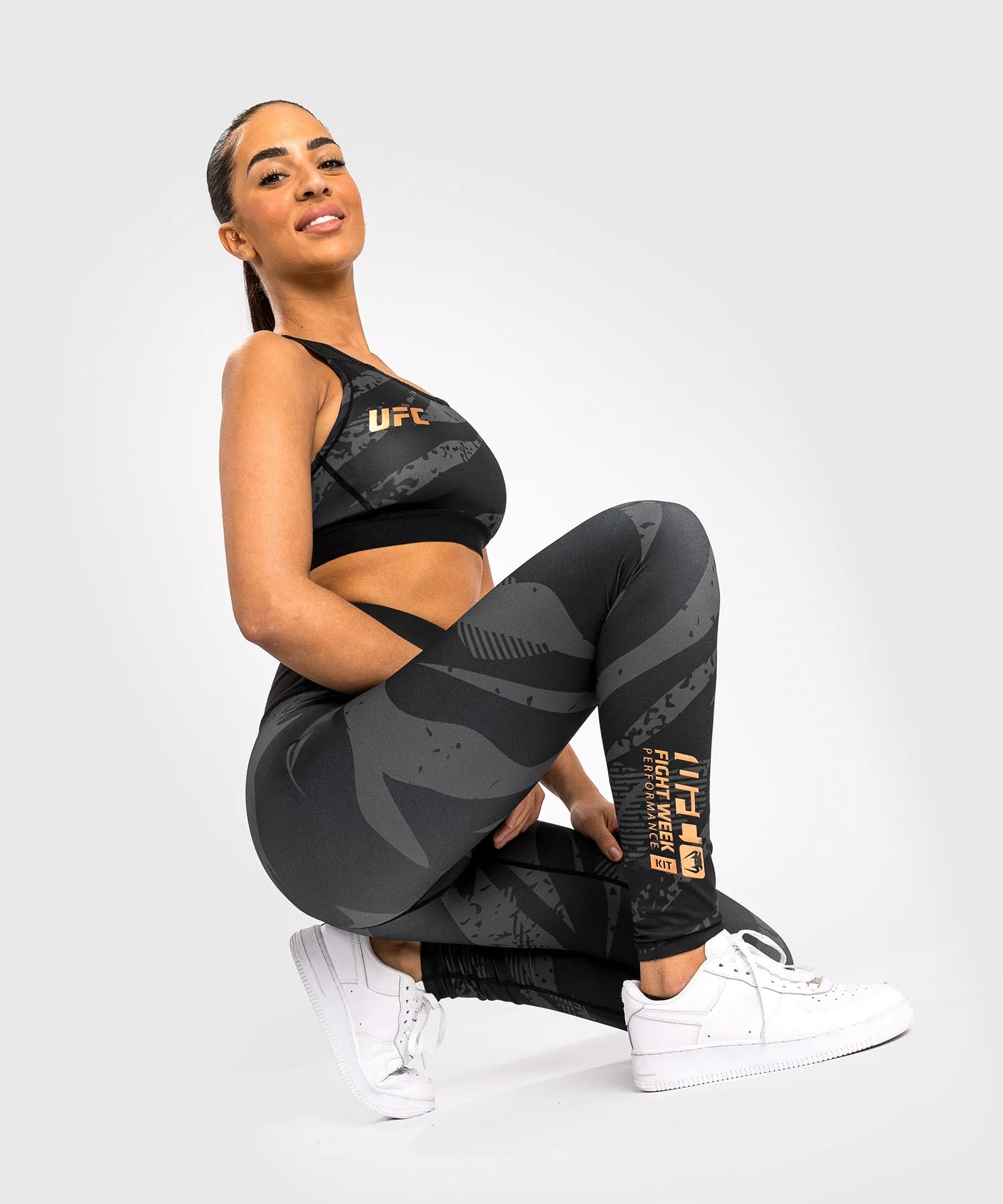 UFC Adrenaline by Venum Fight Week performance Leggings - Urban Camo