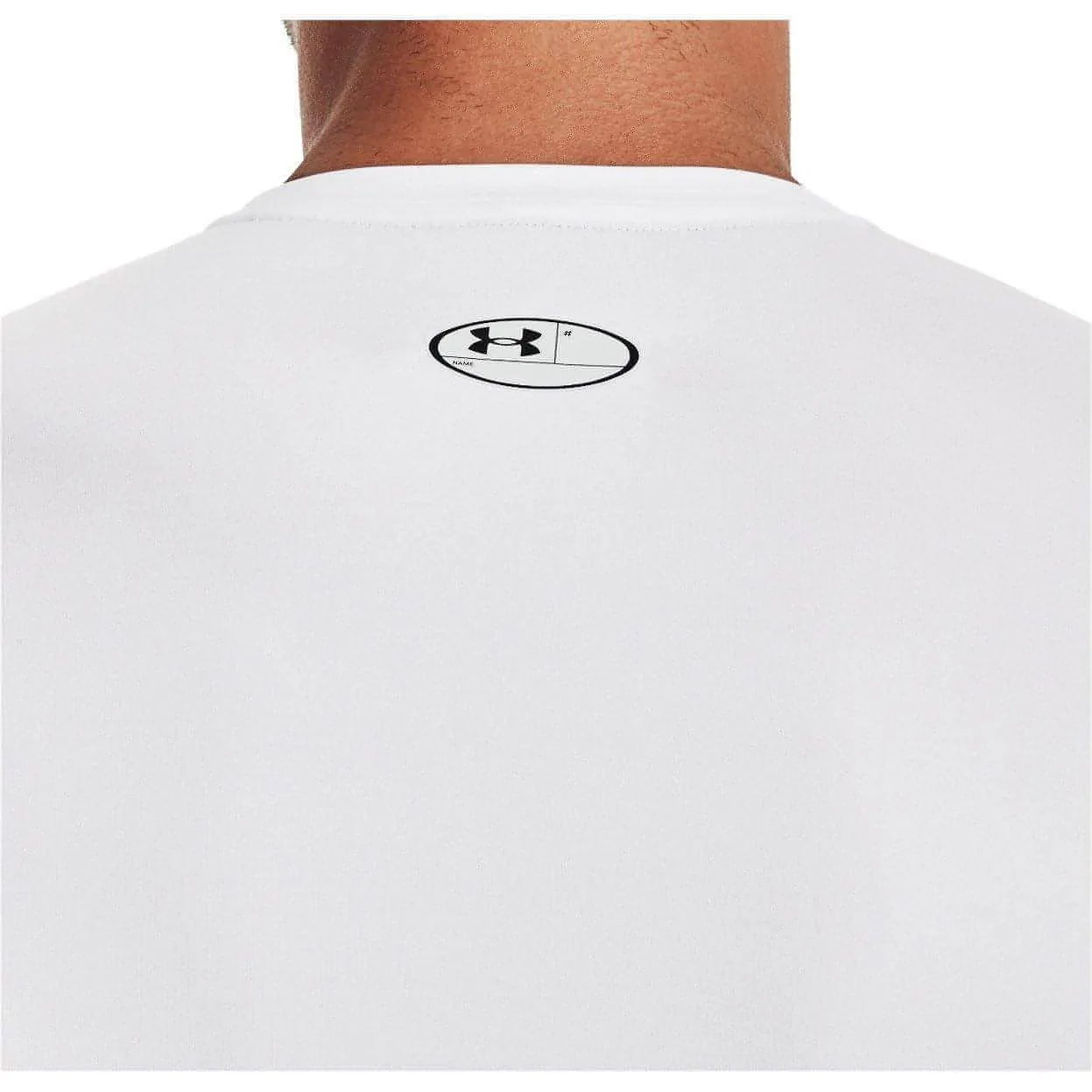 Under Armour HeatGear Armour Long Sleeve Mens Compression Top - White