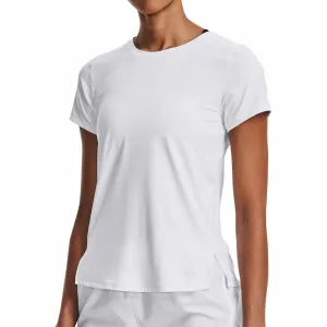 Under Armour Iso-Chill 200 Laser Short Sleeve Womens Running Top - White