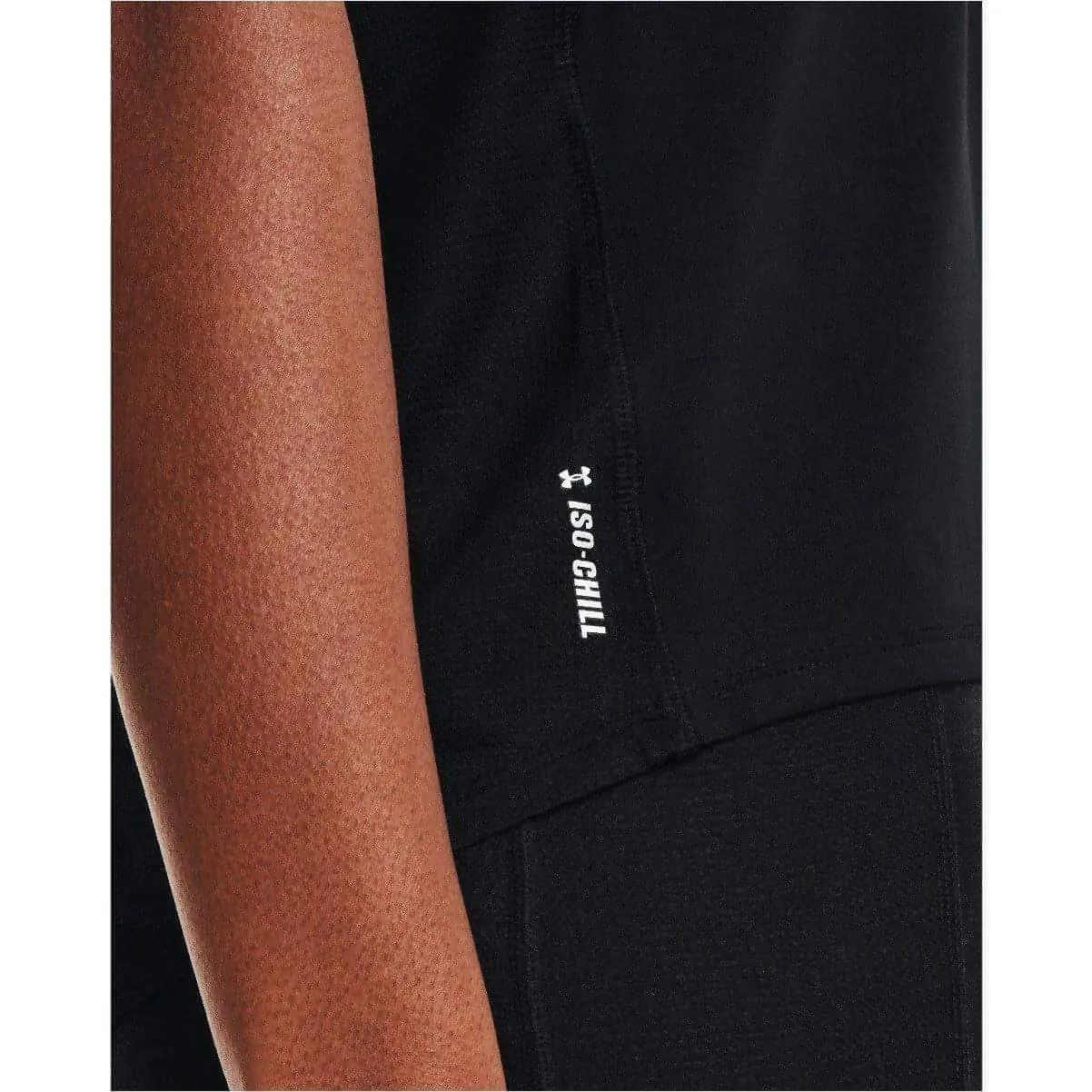 Under Armour Iso-Chill Short Sleeve Womens Running Top - Black