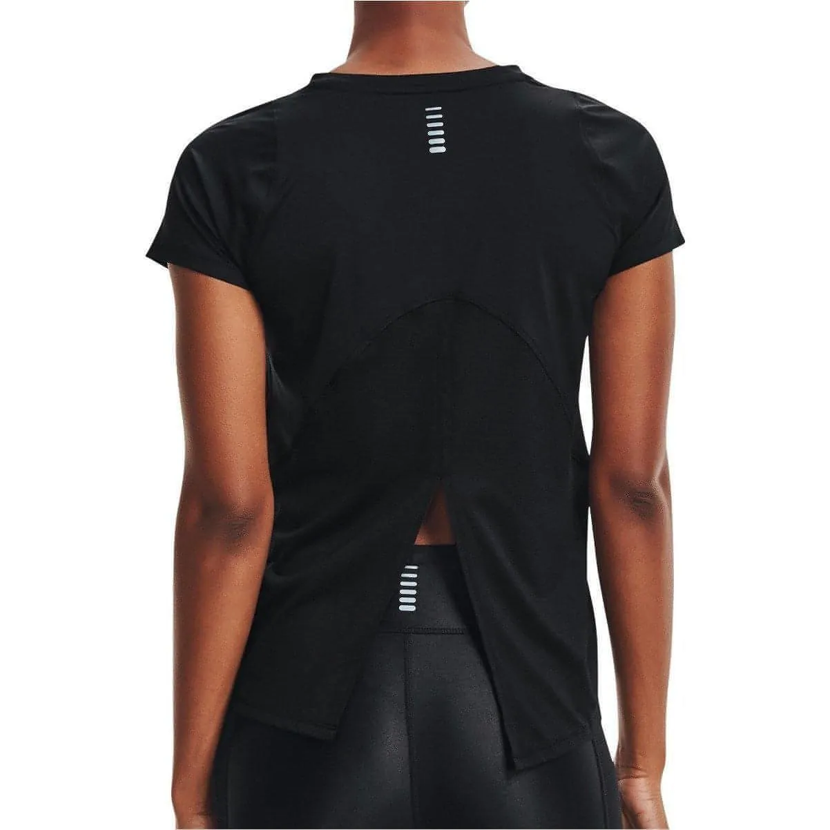 Under Armour Iso-Chill Short Sleeve Womens Running Top - Black
